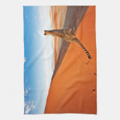 Wüsten | Cheetah Savannah Wüste Geschirrtuch (Vertikal)