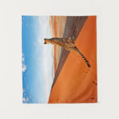 Wüsten | Cheetah Savannah Wüste Wandteppich (Vorderseite)