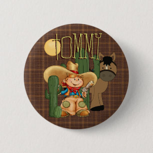 Wüsten-Cowboy Button