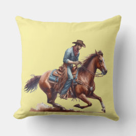 Wüsten-Cowboy Kissen