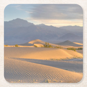 Wüsten-Dämmerung Rechteckiger Pappuntersetzer