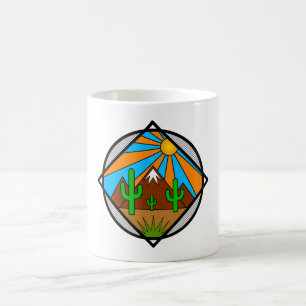 Wüsten-Design-Tasse Kaffeetasse