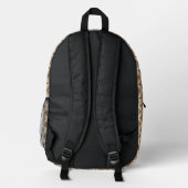 Wüsten Designs Bedruckter Rucksack (Rückseite)