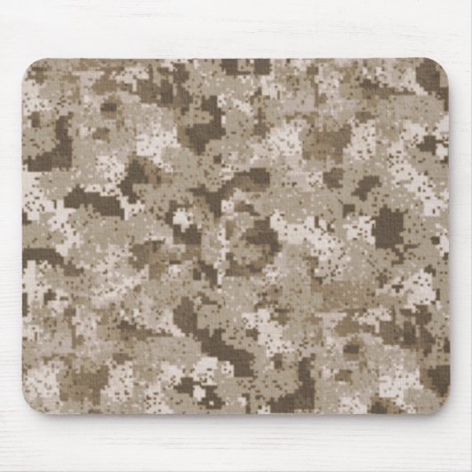 Wüsten-Digital-Tarnung Mousepad (Vorne)