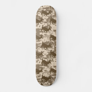 Wüsten-Digital-Tarnungs-Rotwild-Camouflage-Muster Skateboard