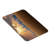 Wüsten | Dubais Skyline View von Sand Dune Magnet (Rechte Seite)