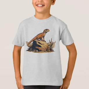 Wüsten-Echse im Vintage-Stil T-Shirt