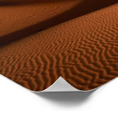 Wüsten | Erg Chebbi Dunes Marokko Poster (Ecke)