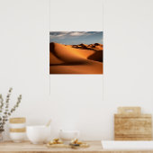 Wüsten | Erg Chebbi Dunes Marokko Poster (Küche)