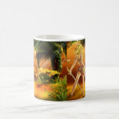 Wüsten-Flammen-Tasse Kaffeetasse (Mittel)