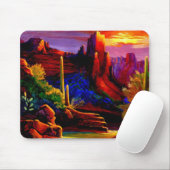 Wüsten-Freude Mousepad (Mit Mouse)