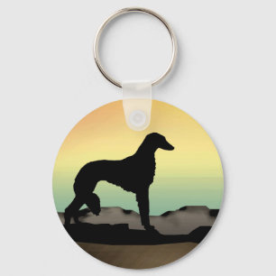 Wüsten-Hund Saluki Schlüsselanhänger