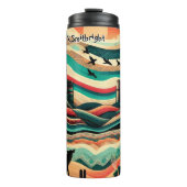 Wüsten in der Stammeslandschaft Thermosbecher (Vorderseite)