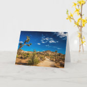 Wüsten | Joshua Tree Nationalpark Karte (Gelbe Blume)