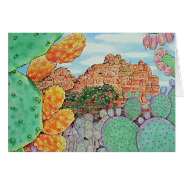 Wüsten-Kakteen (Vorderseite (Horizontal))