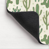 Wüsten-Kaktus-Muster SüdwestGeo-Schritt-| Mousepad (Ecke)