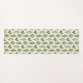 Wüsten-Kaktus-Muster SüdwestGeo-Schritt-| Yogamatte (Vorderseite (Horizontal))