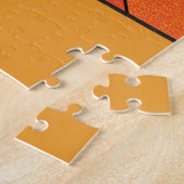 Wüsten-Kaktus-Sonnenuntergang Thunder_Cove Puzzle (Seite)