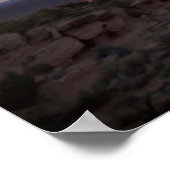 Wüsten | Kayenta Monument Valley Arizona Poster (Ecke)