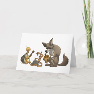 Wüsten-Krug-Band-Karte (freier Raum nach innen) Karte