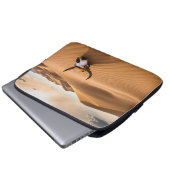 Wüsten | Kuhschädel - Sanddünen Laptopschutzhülle (Vorne Knopf)