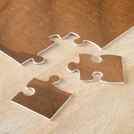 Wüsten | Kuhschädel - Sanddünen Puzzle (Seite)