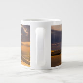 Wüsten | Landschaft der Sanddünen Jumbo-Tasse (Rückseite)