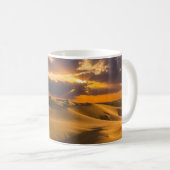 Wüsten | Landschaft der Sanddünen Kaffeetasse (VorderseiteRechts)