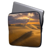 Wüsten | Landschaft der Sanddünen Laptopschutzhülle (Vorderseite Links)