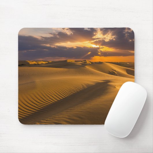 Wüsten | Landschaft der Sanddünen Mousepad (Mit Mouse)