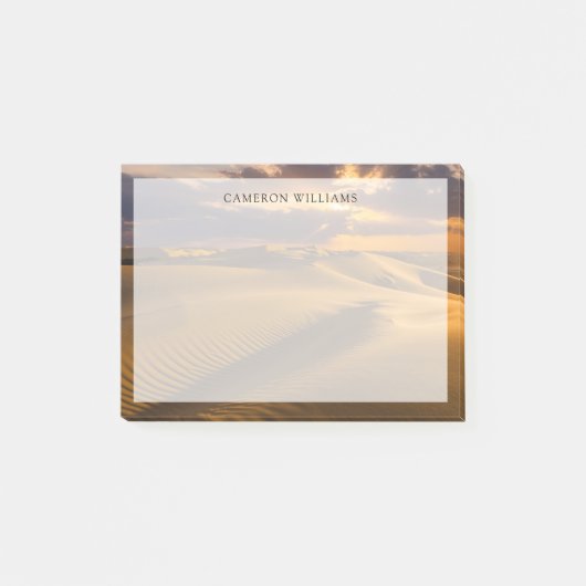 Wüsten | Landschaft der Sanddünen Post-it Klebezettel (Vorderseite)