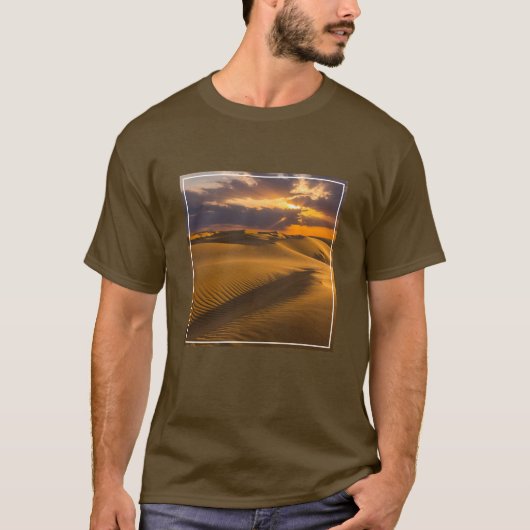 Wüsten | Landschaft der Sanddünen T-Shirt (Vorderseite)
