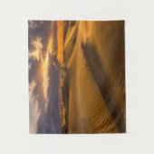 Wüsten | Landschaft der Sanddünen Wandteppich (Vorderseite)