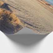 Wüsten-Landschaft mit wellenartig bewegendem Geschenkpapier (Ecke)