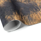 Wüsten-Landschaft mit wellenartig bewegendem Geschenkpapier (Rolleneckpunkt)