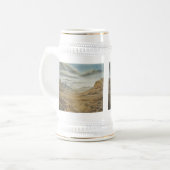 Wüsten-Landschaft Stein Bierglas (Vorderseite Links)