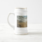 Wüsten-Landschaft Stein Bierglas (Links)
