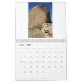 Wüsten-Landschaften Kalender (Mär 2027)