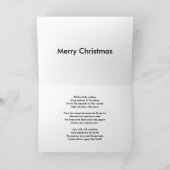 Wüsten-Lebewesen-Weihnachten Feiertagskarte (Innenseite)