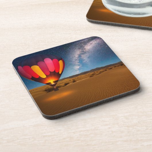 Wüsten | Mesziemlich Dunes Death Valley Getränkeuntersetzer (Linke Seite)