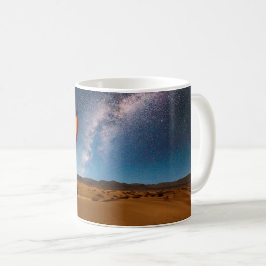 Wüsten | Mesziemlich Dunes Death Valley Kaffeetasse (VorderseiteRechts)