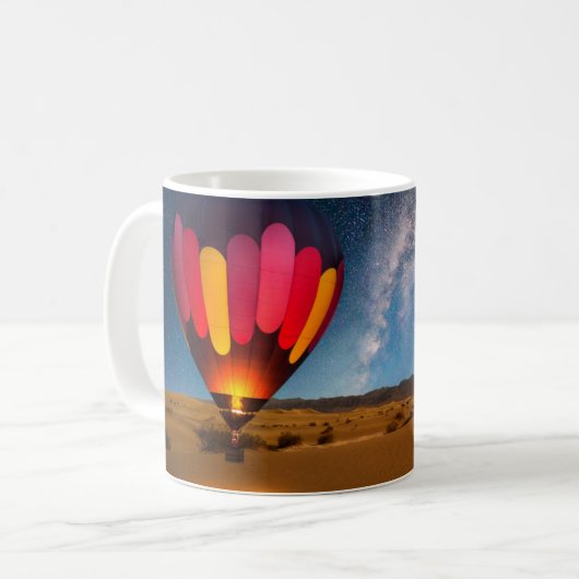 Wüsten | Mesziemlich Dunes Death Valley Kaffeetasse (Vorderseite Links)