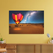 Wüsten | Mesziemlich Dunes Death Valley Leinwanddruck (Insitu (Wohnzimmer))