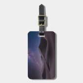 Wüsten | Milky Way Starry Sky Sand Dune Dubai Gepäckanhänger (Vorderseite vertikal)