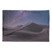 Wüsten | Milky Way Starry Sky Sand Dune Dubai Kissenbezug (Rückseite)