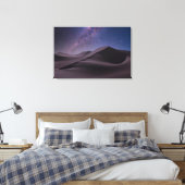Wüsten | Milky Way Starry Sky Sand Dune Dubai Leinwanddruck (Insitu (Schlafzimmer))