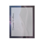 Wüsten | Milky Way Starry Sky Sand Dune Dubai Notizblock (Rotiert)