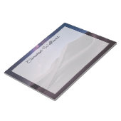 Wüsten | Milky Way Starry Sky Sand Dune Dubai Notizblock (angewinkelt)