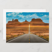 Wüsten | Monument Valley, Utah Dankeskarte (Vorne/Hinten)