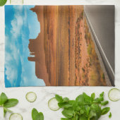 Wüsten | Monument Valley, Utah Geschirrtuch (Gefaltet)